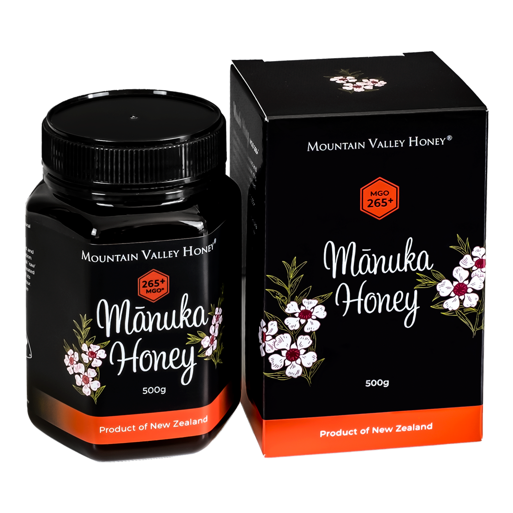 Mānuka Honey MGO 265+ Pure, Raw New Zealand Manuka Honey