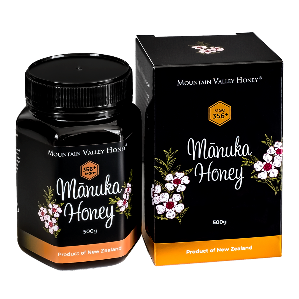 Mānuka Honey MGO 356+ Pure, Raw New Zealand Manuka Honey