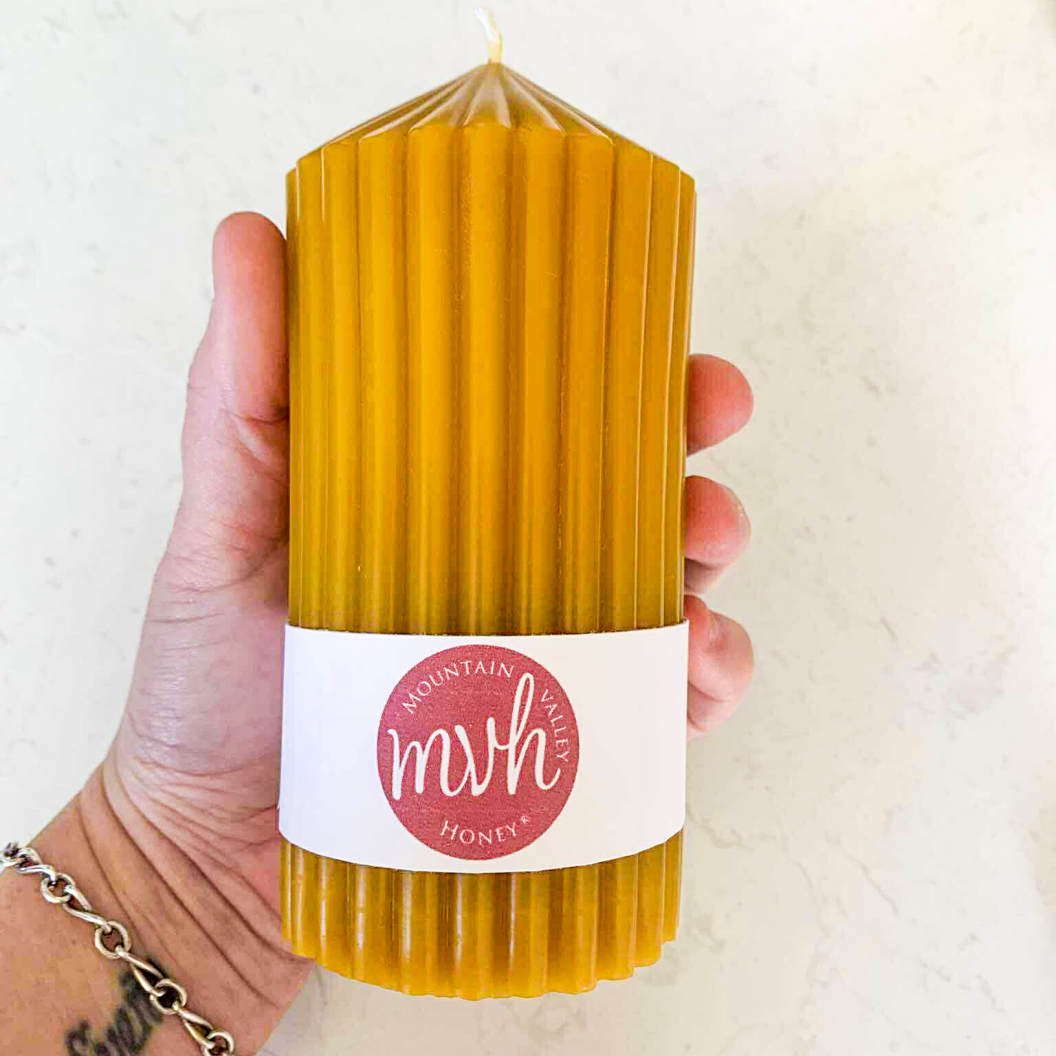 Beeswax Candle Trio - Image 2