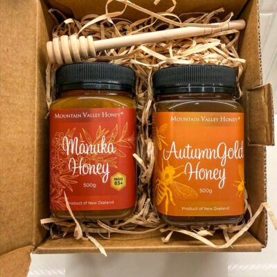 'Build Your Own' Twin Honey Gift Set + Drizzler